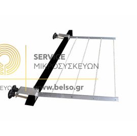 ΑΠΛΩΣΤΡΑ ΜΕΤΑΛΛΙΚΗ ΜΕ ΒΑΣΗ ΓΙΑ ΤΕΤΡΑΓΩΝΟ ΚΑΓΚΕΛΟ  