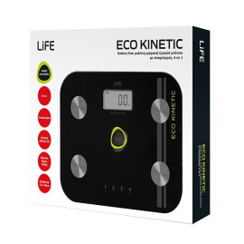 ΖΥΓΑΡΙΑ ΜΠΑΝΙΟΥ ΨΗΦΙΑΚΗ ECO KINETIC Battery-free ΣΕ ΜΑΥΡΟ ΧΡΩΜΑ 6 ΣΕ 1