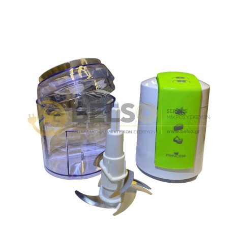 ΠΟΛΥΚΟΦΤΗΣ MULTI PRINCESS 400w ΜΕ ΔΟΧΕΙΟ 500ml ΚΑΙ 4ΑΠΛΟ ΜΑΧΑΙΡΙ