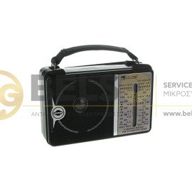 ΡΑΔΙΟ GOLON ΡΕΥΜΑΤΟΣ - ΜΠΑΤΑΡΙΑΣ  AM/FM/ ΑΝΑΛΟΓΙΚΟ RX-606AC