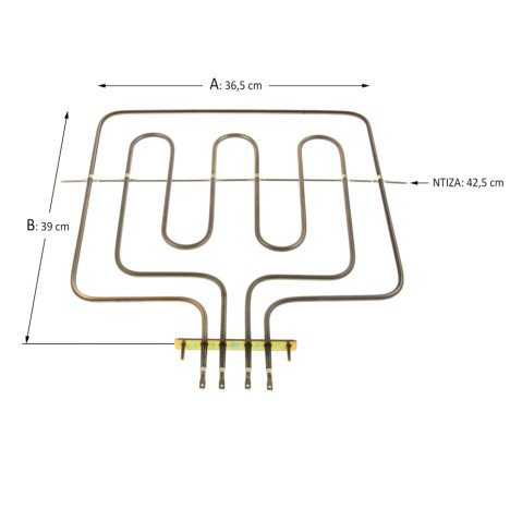 ΑΝΤΙΣΤΑΣΗ ΑΝΩ ΜΕΡΟΣ ΦΟΥΡΝΟΥ ΚΟΥΖΙΝΑΣ II 3000W(1000+2000) GORENJE