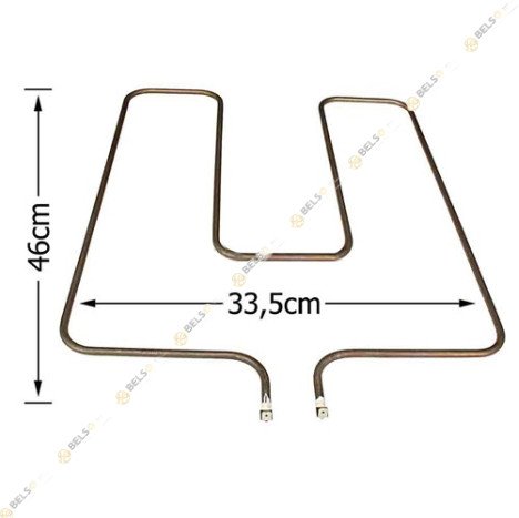 ΑΝΤΙΣΤΑΣΗ ΚΑΤΩ ΜΕΡΟΣ ΦΟΥΡΝΟΥ ΚΟΥΖΙΝΑΣ Ι 1300W 420mmX345mm ΓΕΝΙΚΗΣ ΧΡΗΣΗΣ