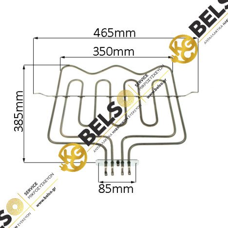 ΑΝΤΙΣΤΑΣΗ ΑΝΩ ΜΕΡΟΣ ΚΟΥΖΙΝΑΣ BEKO CONTI 262900005 (ΧΩΡΙΣ ΓΕΦΥΡΑ)