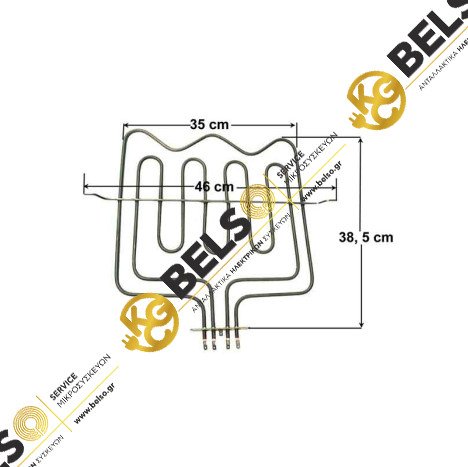 ΑΝΤΙΣΤΑΣΗ ΑΝΩ ΜΕΡΟΣ ΚΟΥΖΙΝΑΣ BEKO CONTI 262900005 (ΧΩΡΙΣ ΓΕΦΥΡΑ)