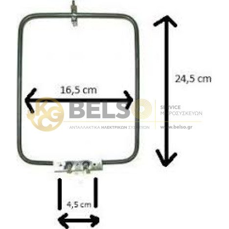ΑΝΤΙΣΤΑΣΗ ΑΕΡΟΘΕΡΜΗ ΦΟΥΡΝΟΥ ΚΟΥΖΙΝΑΣ 1100W SIEMENS BOSCH PITSOS 00369786