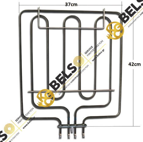 ΑΝΤΙΣΤΑΣΗ ΚΑΤΩ ΜΕΡΟΣ ΦΟΥΡΝΟΥ ΚΟΥΖΙΝΑΣ ΙI 450+850W 230V PITSOS SIEMENS BOSCH 00353999 00213028