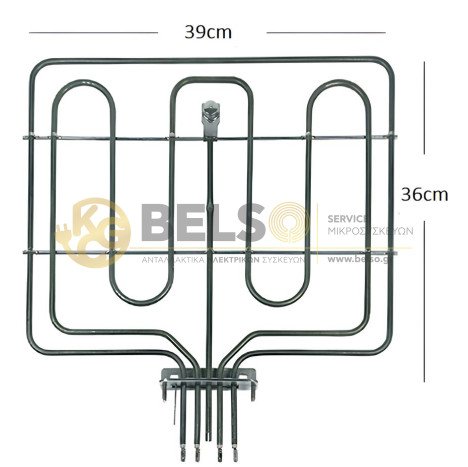 ΑΝΤΙΣΤΑΣΗ ΑΝΩ ΜΕΡΟΣ ΦΟΥΡΝΟΥ ΚΟΥΖΙΝΑΣ (2150W 230V 523W 96V) MIELE H212 4456990