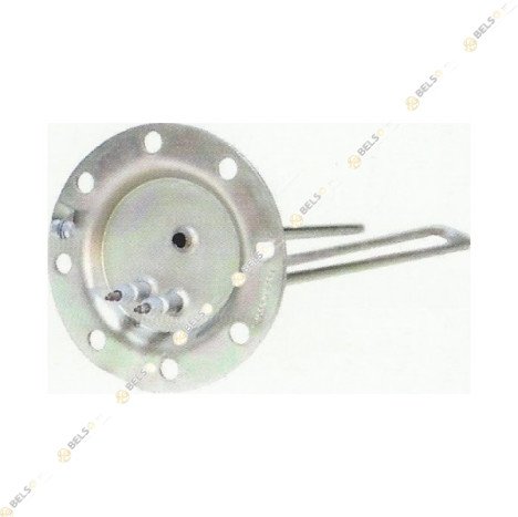 ΑΝΤΙΣΤΑΣΗ ΘΕΡΜΟΣΙΦΩΝΟΥ 4kw 8 ΤΡΥΠΕΣ Φ120 INOX
