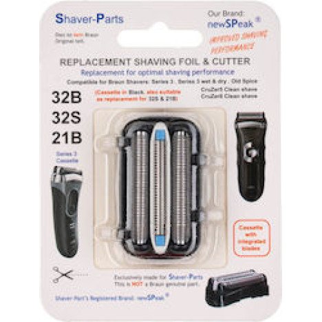 ΠΛΕΓΜΑ ΚΑΙ ΜΑΧΑΙΡΙ ΞΥΡΙΣΤΙΚΗΣ ΜΗΧΑΝΗΣ BRAUN 32S 32B SERIES 3 81483732 81686067 4210201115694