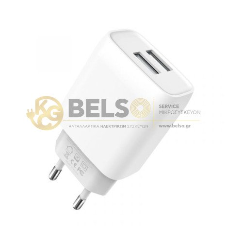 ΑΝΤΑΠΤΟΡΑΣ ΦΟΡΤΙΣΗΣ USB ΔΥΟ ΘΕΣΕΩΝ