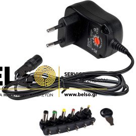 ΦΟΡΤΙΣΤΗΣ - ΤΡΟΦΟΔΟΤΙΚΟ ΓΕΝΙΚΗΣ ΧΡΗΣΗΣ 12w (3v εως 12v) ΜΕ 6 ΚΕΦΑΛΕΣ-ΦΙΣ