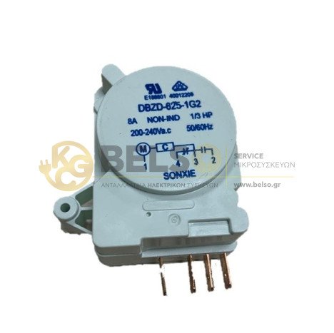 ΧΡΟΝΟΔΙΑΚΟΠΤΗΣ ΨΥΓΕΙΟ 6 ώρες-25 λεπτά 220volt ΕΠΑΦ.1-4-3-2 DS-014-SANKYO DBZD6251G2-BOSCH/PITSOS/WHIRLPOOL/SIEMENS 086794-154008