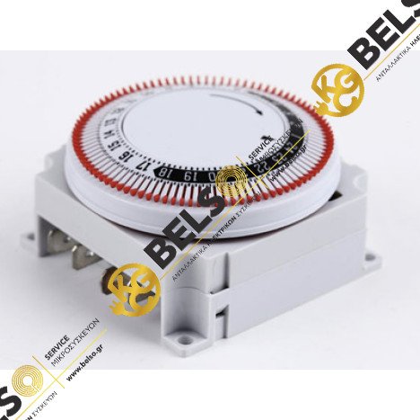 ΧΡΟΝΟΔΙΑΚΟΠΤΗΣ ΠΡΙΖΑΣ 24ΩΡΟΥ 220-240V MAX LOAD 3500W
