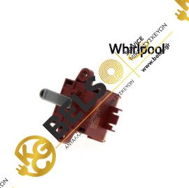 ΔΙΑΚΟΠΤΗΣ ΕΠΙΛΟΓΗΣ ΦΟΥΡΝΟΥ 11(10+0) ΘΕΣΕΩΝ ΜΕ ΠΛΑΚΕΤΑ WHIRLPOOL INDESIT 480121101145 C00311236 ORIGINAL