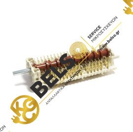 ΔΙΑΚΟΠΤΗΣ ΕΠΙΛΟΓΗΣ ΦΟΥΡΝΟΥ ΚΟΥΖΙΝΑΣ 8 ΘΕΣΕΩΝ (7+0) PYROLYSE SIEMENS BOSCH PITSOS 00416625 19HE061