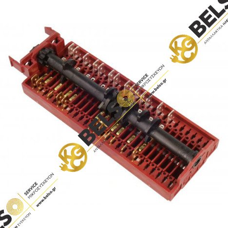 ΔΙΑΚΟΠΤΗΣ ΕΠΙΛΟΓΗΣ ΦΟΥΡΝΟΥ ΚΟΥΖΙΝΑΣ 10 ΘΕΣΕΩΝ (9+0) BOSCH SIEMENS 00491821 ORIGINAL