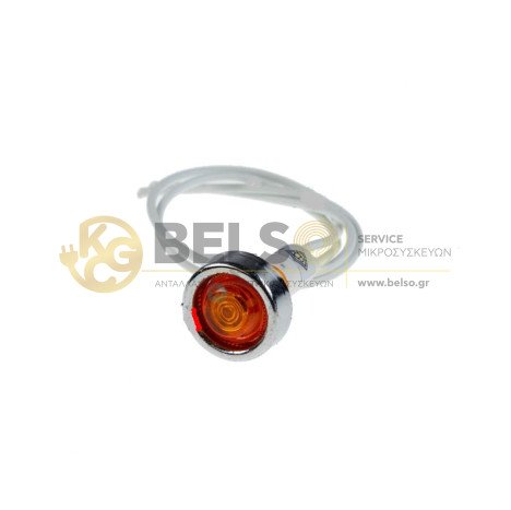 ΛΥΧΝΙΑ Φ9,5mm ΠΟΡΤΟΚΑΛΙ ΜΕ ΚΑΛΩΔΙΟ