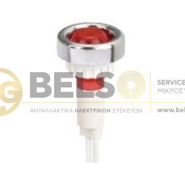 ΛΥΧΝΙΑ Φ9,5mm ΚΟΚΚΙΝΗ ΜΕ ΚΑΛΩΔΙΑ