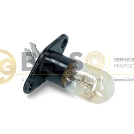 ΛΑΜΠΑ 20W ΜΙΚΡΟKYMAΤΩΝ ΜΕ ΒΑΣΗ LG-SAMSUNG-ΓΕΝΙΚΗΣ ΧΡΗΣΗΣ-300°C. 20W, 230V. FASTON: 6,3MM, 90°. BULB: O25MM, HEIGHT 35MM.