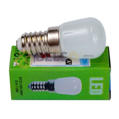 ΛΑΜΠΑΚΙ LED 1,8W E14/220-240V-3000K ΨΥΓΕΙΟΥ ΘΕΡΜΟ ΛΕΥΚΟ