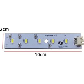 ΛΑΜΠΑΚΙ ΨΥΓΕΙΟΥ LED ME ΠΛΑΚΕΤΑ 12V SAMSUNG DA41-00519A DA41-00519B