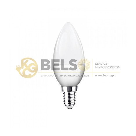 ΛΑΜΠΑ LED 7W Ε14 3000K ΚΕΡΙ ΘΕΡΜΟΥ ΦΩΤΙΣΜΟΥ