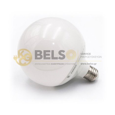 ΛΑΜΠΑ LED 18W E27 6000Κ G125 ΨΥΧΡΟΥ ΦΩΤΙΣΜΟΥ GLOBE (ΓΛΟΜΠΟΣ)