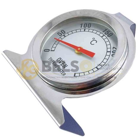 ΘΕΡΜΟΜΕΤΡΟ ΦΟΥΡΝΟΥ 0°C -300°C INOX ΜΕΤΑΛΛΙΚΟ