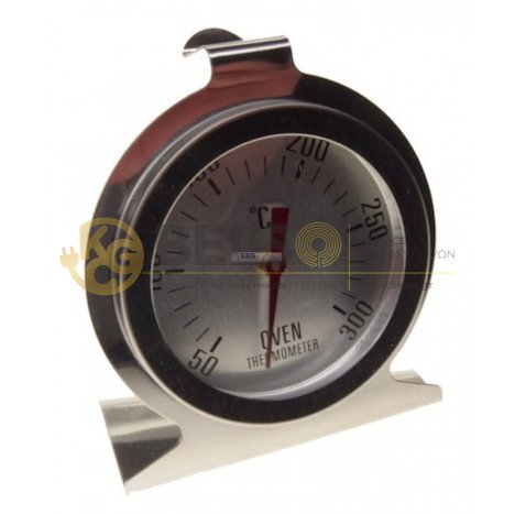 ΘΕΡΜΟΜΕΤΡΟ ΦΟΥΡΝΟΥ 0°C -300°C INOX ΜΕΤΑΛΛΙΚΟ