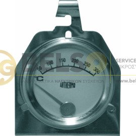 ΘΕΡΜΟΜΕΤΡΟ ΦΟΥΡΝΟΥ 50°C -300°C INOX ΜΕ ΓΑΝΤΖΟ ARTHERMO