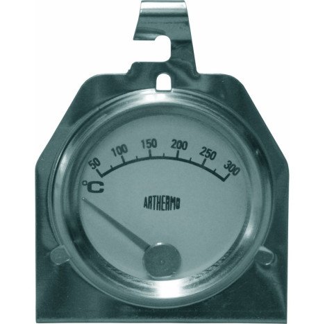 ΘΕΡΜΟΜΕΤΡΟ ΦΟΥΡΝΟΥ 50°C -300°C INOX ΜΕ ΓΑΝΤΖΟ ARTHERMO