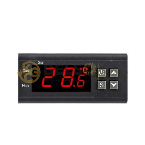 ΨΗΦΙΑΚΟΣ ΘΕΡΜΟΣΤΑΤΗΣ NTC K -50℃+70℃ ΜΕ 1 ΑΙΣΘΗΤΗΡΙΟ ΜΕ ΜΕΤΑΛΛΙΚΟ ΠΟΥΡΟ ΨΥΞΗΣ-ΘΕΡΜΑΝΣΗΣ