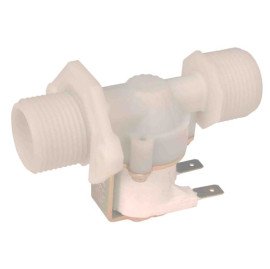 ΒΑΛΒΙΔΑ ΕΙΣΑΓΩΓΗΣ ΝΕΡΟΥ ΠΛΥΝΤΗΡΙΟΥ ΡΟΥΧΩΝ Ι (ΜΟΝΗ) ΕΥΘΕΙΑ 180° 220V  3/4"-3/4" ΓΕΝΙΚΗΣ ΧΡΗΣΗΣ