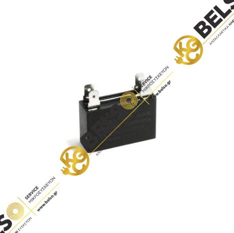 ΠΥΚΝΩΤΗΣ 1mf 450V ΜΕ ΚΩΣ ΜΑΥΡΟΣ ΤΕΤΡΑΓΩΝΟΣ ΣΥΝΕΧΟΥΣ