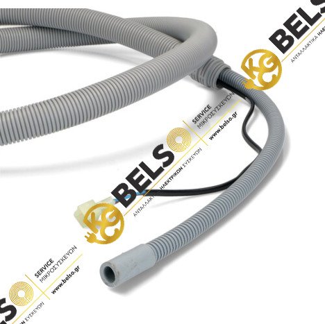 ΣΩΛΗΝΑΣ ΠΑΡΟΧΗΣ ΝΕΡΟΥ ΠΛΥΝΤΗΡΙΟΥ ΠΙΑΤΩΝ ΜΕ ΒΑΛΒΙΔΑ AQUASTOP 1,60CM Whirlpool-INDESIT 482000023524 C00256554