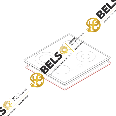 ΦΛΑΝΤΖΑ ΣΤΕΓΑΝΟΠΟΙΗΣΗΣ (ΜΟΝΩΤΙΚΟ) ΓΙΑ ΚΕΡΑΜΙΚΗ ΕΣΤΙΑ BOSCH - SIEMENS - PITSOS - AEG -ZANUSSI - INDESIT  2.25m ΓΕΝΙΚΗΣ ΧΡΗΣΗΣ 