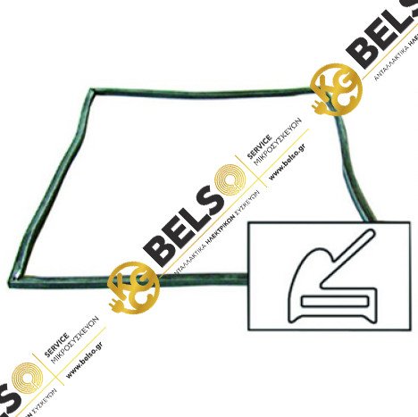 ΦΛΑΝΤΖΑ ΣΤΕΓΑΝΟΠΟΙΗΣΗΣ ΠΟΡΤΑΣ ΚΟΥΖΙΝΑΣ ΜΕ 4 ΓΑΝΤΖΟΥΣ NEFF 43,5X34 00085151 