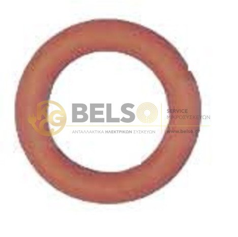 ΦΛΑΝΤΖΑ ΤΑΠΑΣ ΚΟΚΚΙΝΗ O-RING 14X4  STIRELLA-DELONGHI