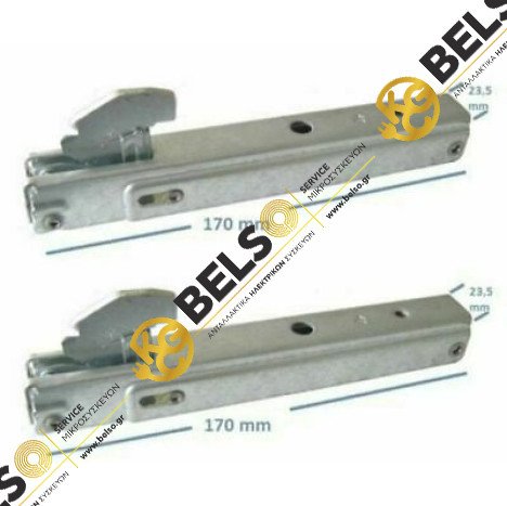 ΜΕΝΤΕΣΕΣ ΠΟΡΤΑΣ ΦΟΥΡΝΟΥ ΚΟΥΖΙΝΑΣ KIT (2 ΤΕΜΑΧΙΑ) NARDI FRANKE SMEG WHIRLPOOL 1330064968  481241719475 