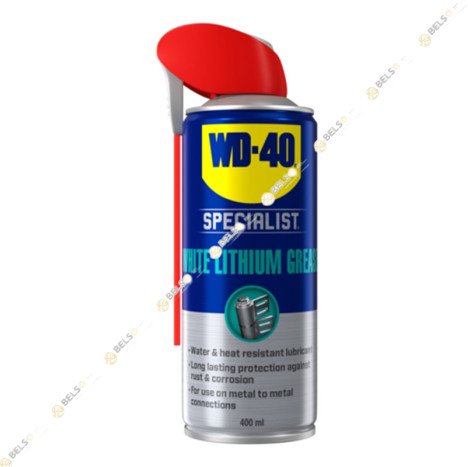 ΣΠΡΕΙ ΛΕΥΚΟΥ ΓΡΑΣΟΥ ΛΙΘΙΟΥ WD-40 Specialist ΓΕΝΙΚΗΣ ΧΡΗΣΗΣ 400ml