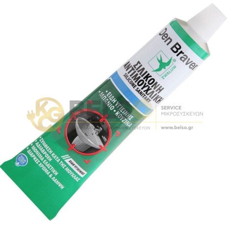 ΣΙΛΙΚΟΝΗ ΑΝΤΙΜΟΥΧΛΙΚΗ ΔΙΑΦΑΝΗ 80ml (-50℃ +120℃)
