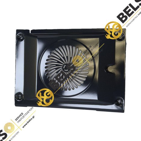 ΚΑΛΥΜΜΑ (ΠΛΑΤΗ) ΑΝΕΜΙΣΤΗΡΑ ΑΕΡΟΘΕΡΜΗΣ ΦΟΥΡΝΟΥ AEG ZANUSSI ELECTROLUX 3878430200 140049844024 ORIGINAL