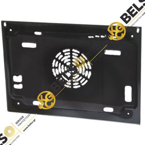 ΚΑΛΥΜΜΑ (ΠΛΑΤΗ) ΑΝΕΜΙΣΤΗΡΑ ΑΕΡΟΘΕΡΜΗΣ ΦΟΥΡΝΟΥ ΤΥΠΟΥ BOSCH SIEMENS PITSOS ΙΝΟΧ 00449897 00684692 00470877