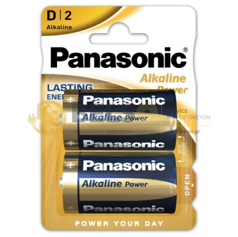 ΜΠΑΤΑΡΙΑ TYPE:D Panasonic Bronze LR20APB/2BP D