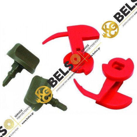 ΣΤΗΡΙΓΜΑ ΓΕΙΣΟΥ ΑΠΟΡΡΟΦΗΤΗΡΑ SET 2 TEM NEFF SIEMENS BOSCH 00181272