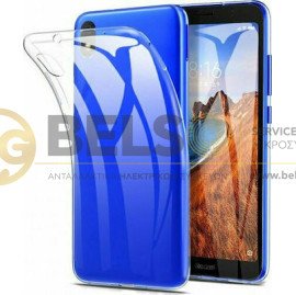 ΘΗΚΗ ΚΙΝΗΤΟΥ Back Cover ΣΙΛΙΚΟΝΗΣ ΔΙΑΦΑΝΗ (Xiaomi Redmi 7)