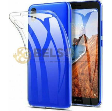 ΘΗΚΗ ΚΙΝΗΤΟΥ Back Cover ΣΙΛΙΚΟΝΗΣ ΔΙΑΦΑΝΗ (Xiaomi Redmi 7)