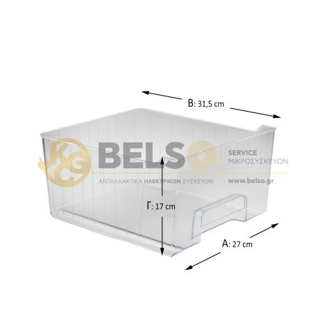 ΦΡΟΥΤΟΛΕΚΑΝΗ ΨΥΓΕΙΟΥ BOSCH SIEMENS 00437677 00471071 00471191 ORIGINAL