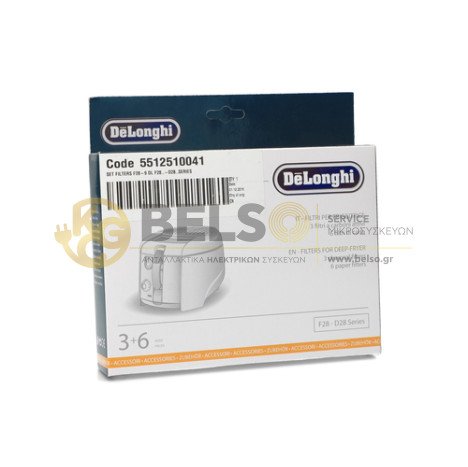 ΦΙΛΤΡΟ ΦΡΙΤΕΖΑΣ DELONGHI (SET 3+6) 5312510071 5512510041 ORIGINAL