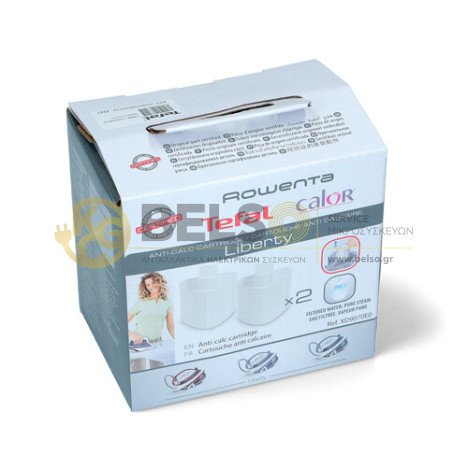 ΦΙΛΤΡΟ ΝΕΡΟΥ ΠΡΕΣΟΣΙΔΕΡΟY ROWENTA TEFAL SV7020 SV7041 XD9070E0 (ΣΕΤ 2 ΤΕΜΑΧΙΩΝ) ORIGINAL